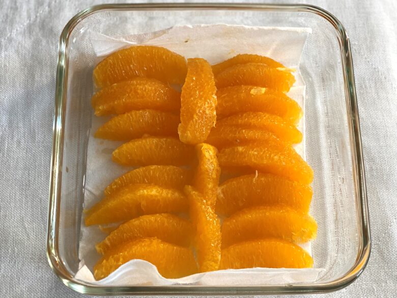 水切りヨーグルトで作るオレンジレアチーズケーキのレシピ-17