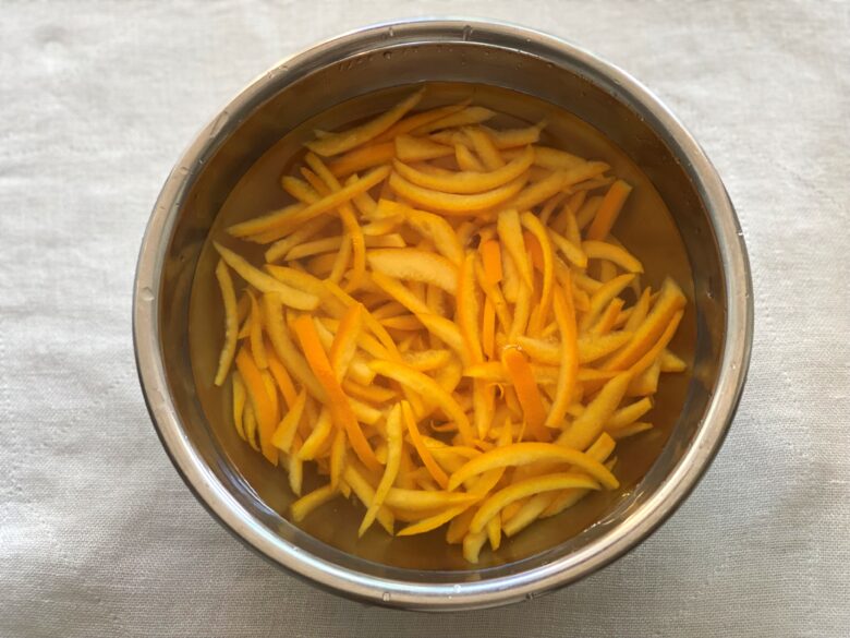 皮だけで作るマーマレードジャムのレシピ | オレンジピールコンフィチュール-8
