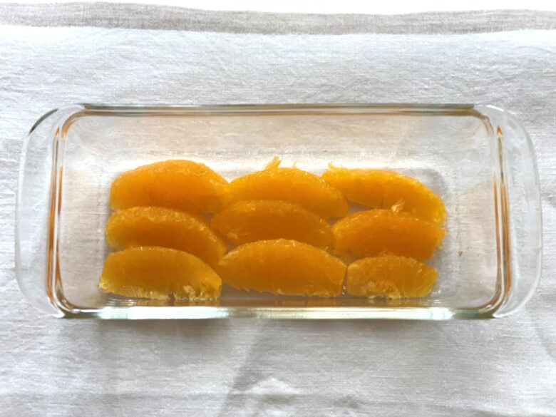 水切りヨーグルトで作るオレンジレアチーズケーキのレシピ-9