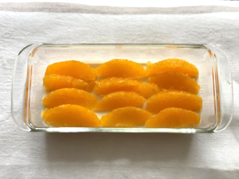 水切りヨーグルトで作るオレンジレアチーズケーキのレシピ-7