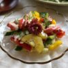 魚介のフルーツサラダ | たこと彩り野菜のハーブマリネ-2