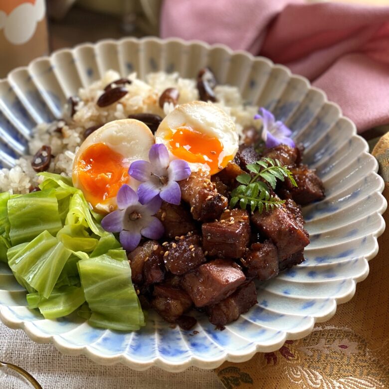 台湾めし | 豚肉とろとろ魯肉飯（ルーローファン）のレシピ-1