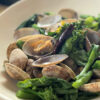 steamed-clams-and-rape-blossoms-with-wine-3