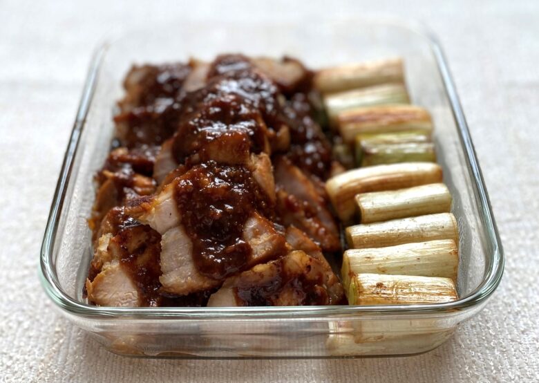 grilled-pork-and-grilled-green-onion-miso-sauce-6
